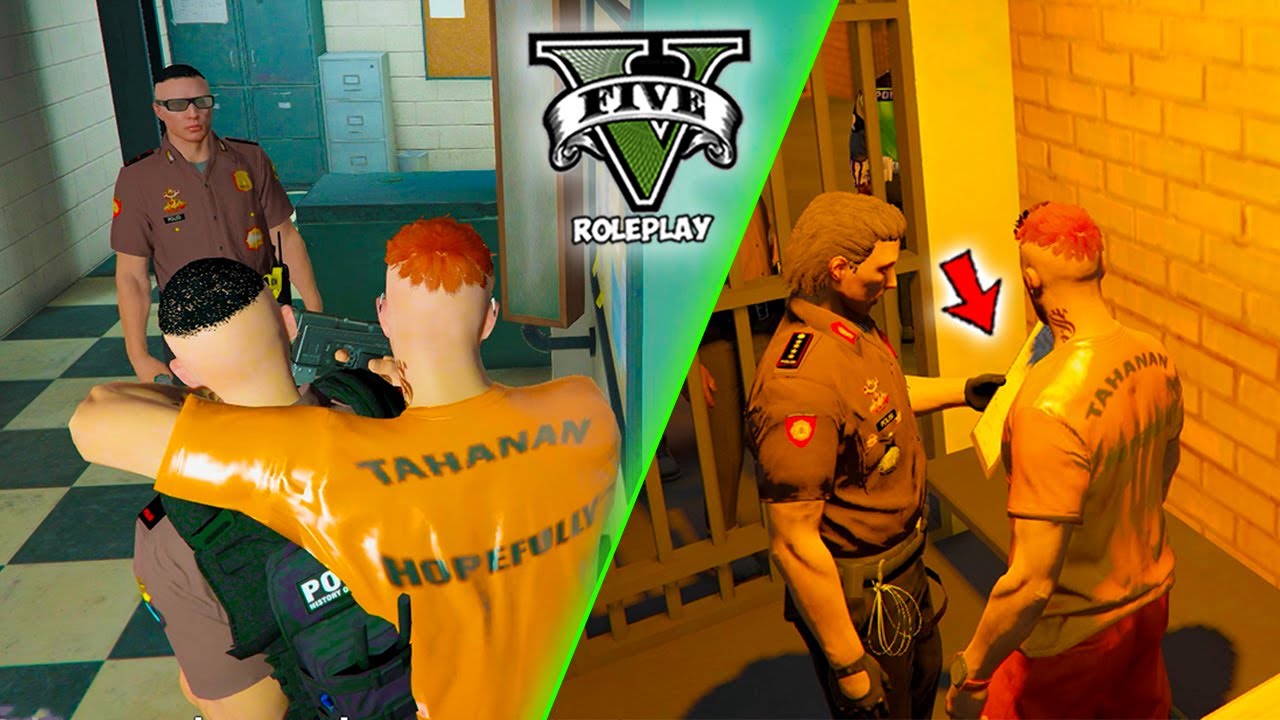 AKSI NEKAT DI KANTOR POLISI PUSAT ‼️ - GTA V ROLEPLAY INDONESIA
