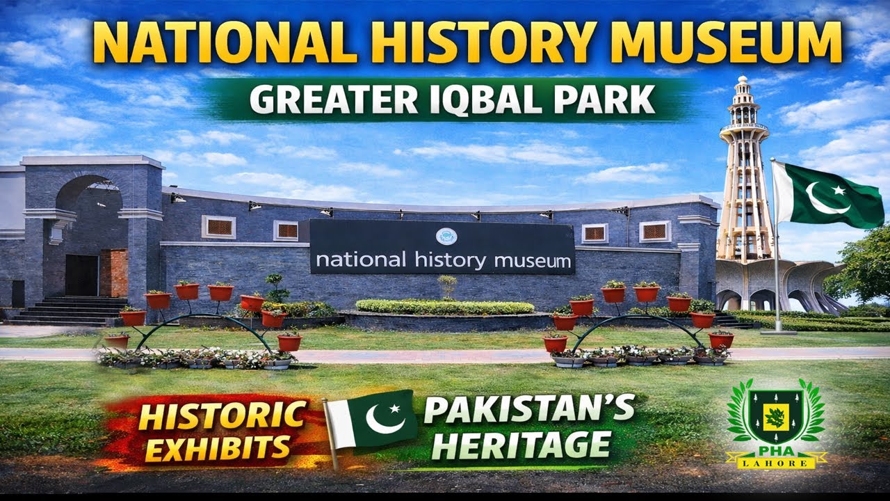 Explore National History Museum Lahore | Greater Iqbal Park | PHA Lahore