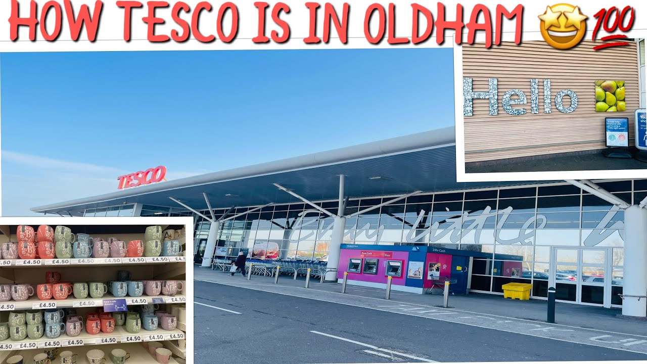 #HOW TESCO IS IN OLDHAM 🤩💯BEAUTIFUL  EVERY SECTION 💯#Nipa Arif hobigonj vlogs uk #
