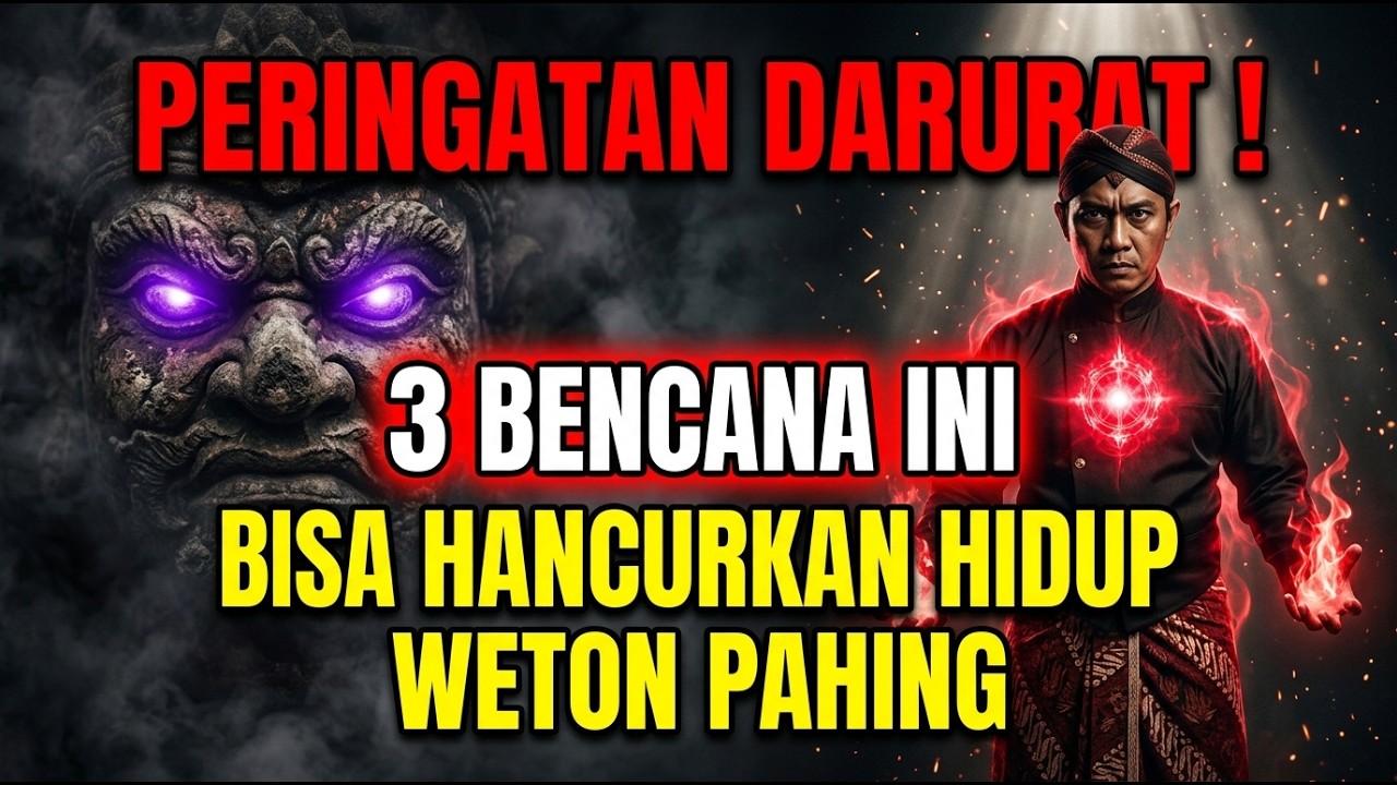 🚨 AWAS SENGKOLO WETON PAHING! Harta Terkuras di Maret 2026? Lakukan 3 Hal Ini Jadi Rezeki Besar
