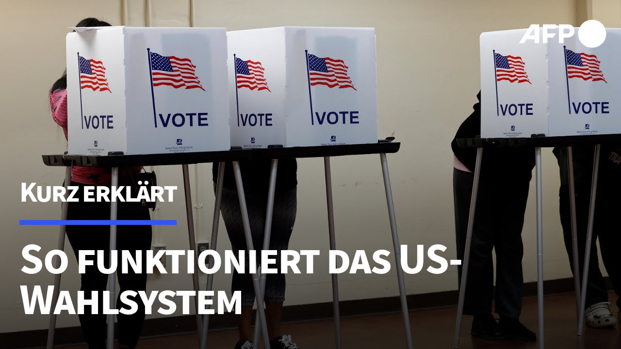 So funktioniert das US-Wahlsystem | AFP