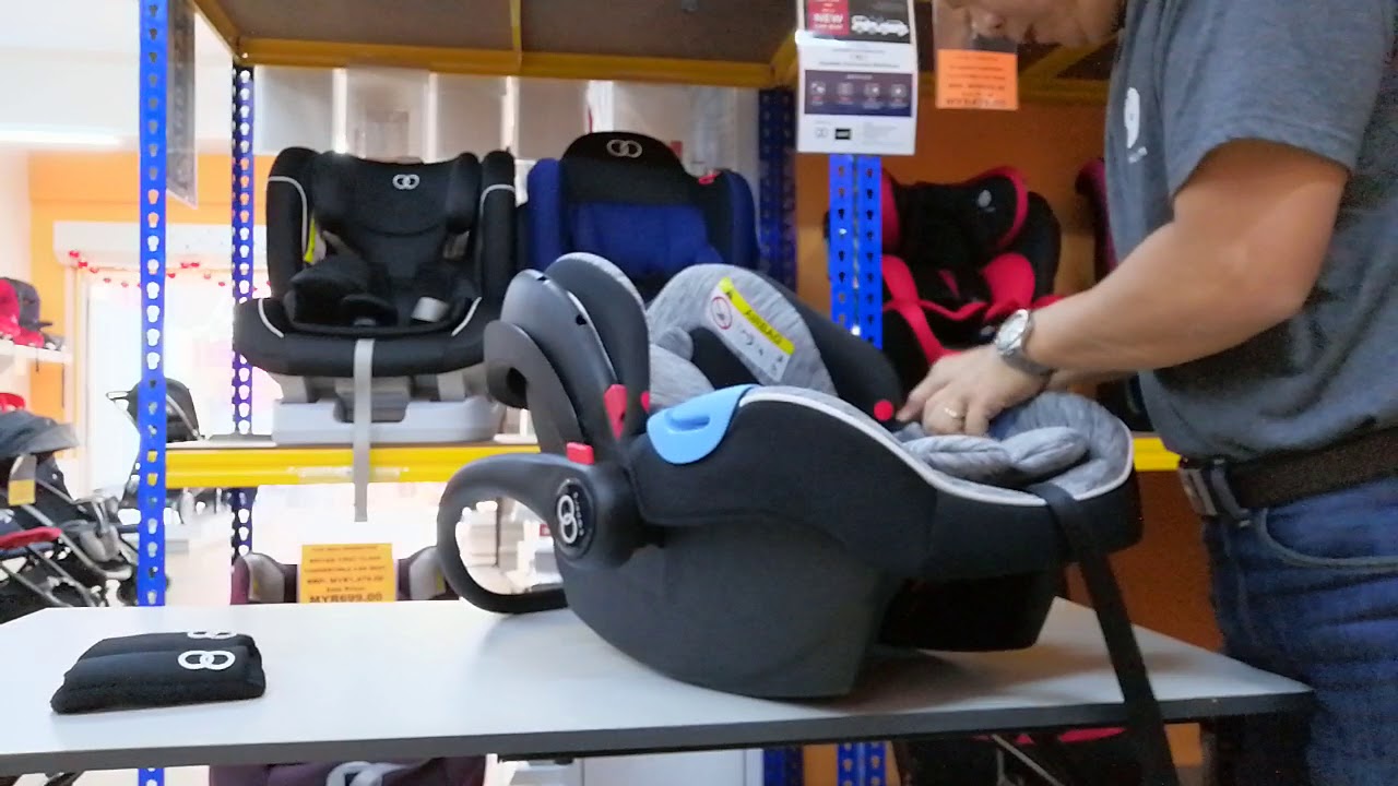 How to Replace Cover for Koopers Danza Infant Carrier | LittleWhiz.com