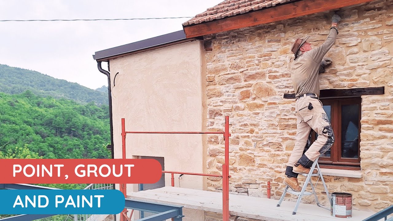 #64 Point, grout, paint and water issues | Renovation in Piedmont, Italy