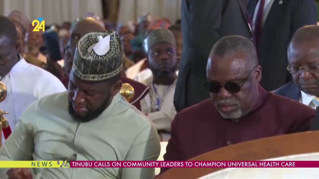 Tinubu Calls On Community Leaders To Champion Universal Health Care
