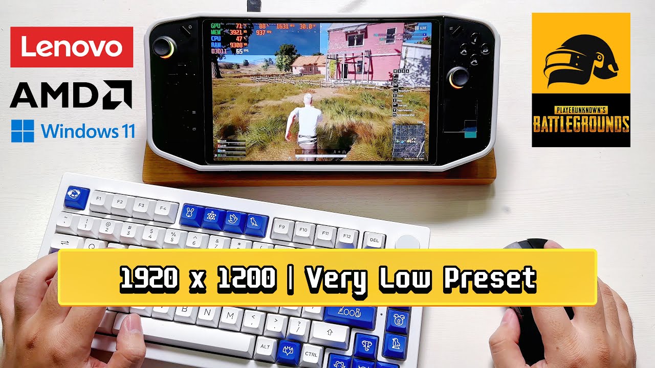 PUBG: BATTLEGROUNDS [1200P| Very Low |30W] | Lenovo Legion Go