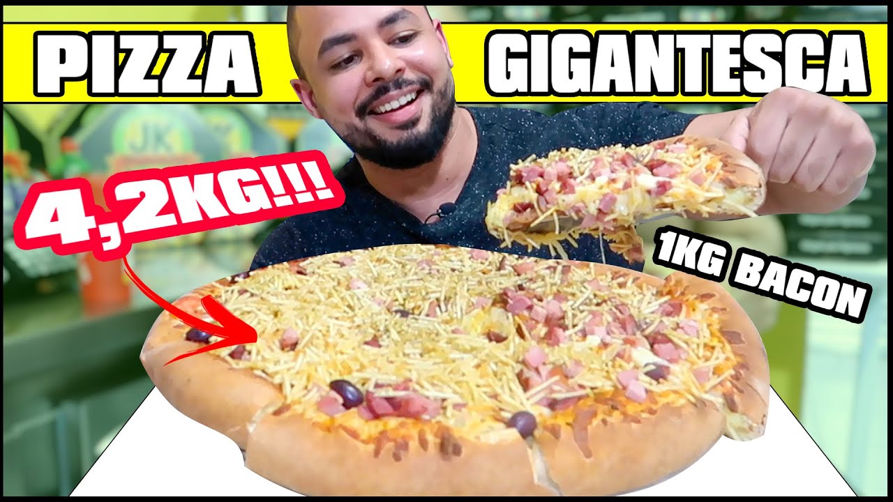 15 MIL CALORIAS DE PIZZA | DESAFIO DA PIZZA MAIS RECHEADA DE SP