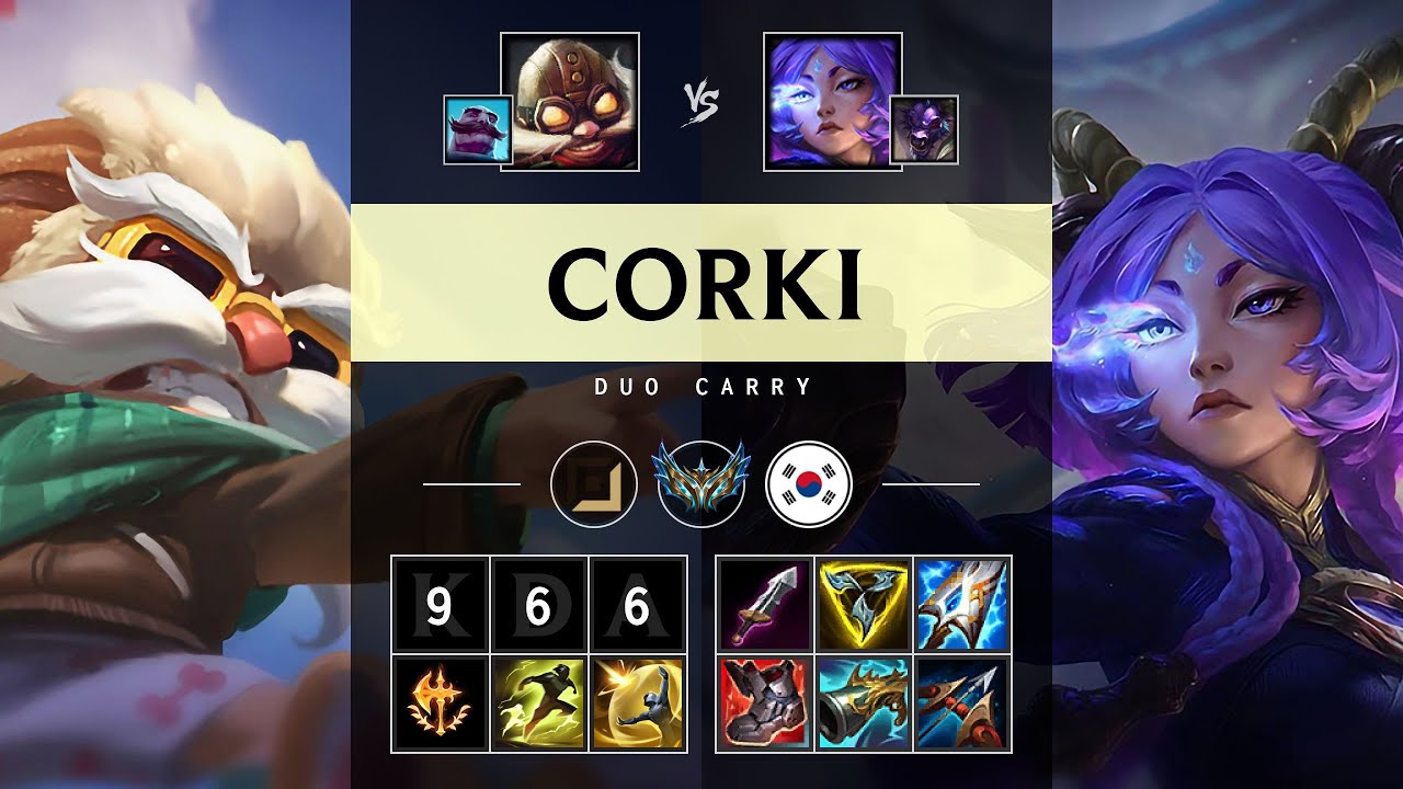 Corki ADC vs Yunara - KR Challenger Patch 25.21