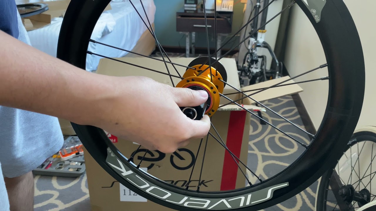 Change wheel set Dahon D8 launch
