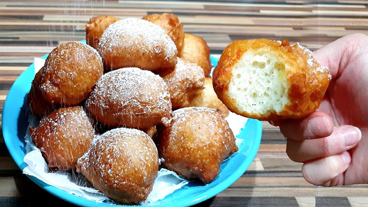 Cele mai delicioase Gogosi cu Lingura/ Reteta veche de Post | AdeLina's Kitchen