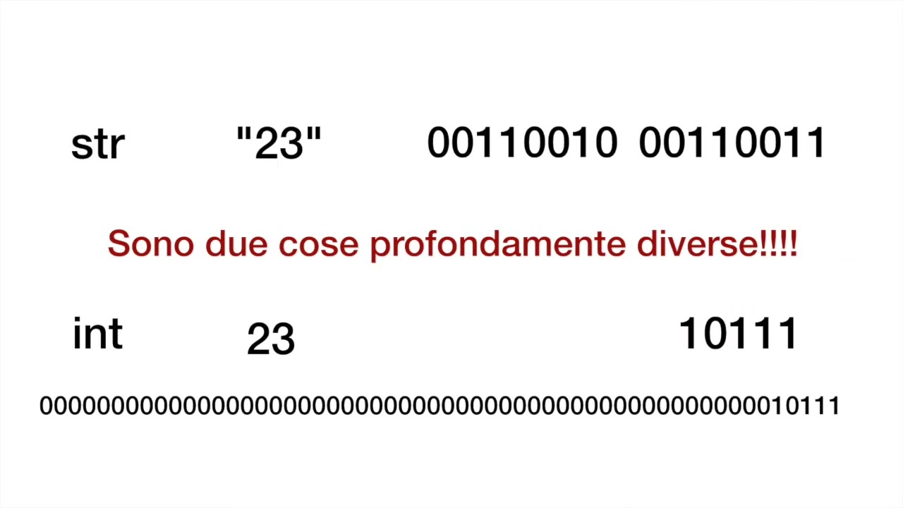 Python: tipi di variabile - int, float e string