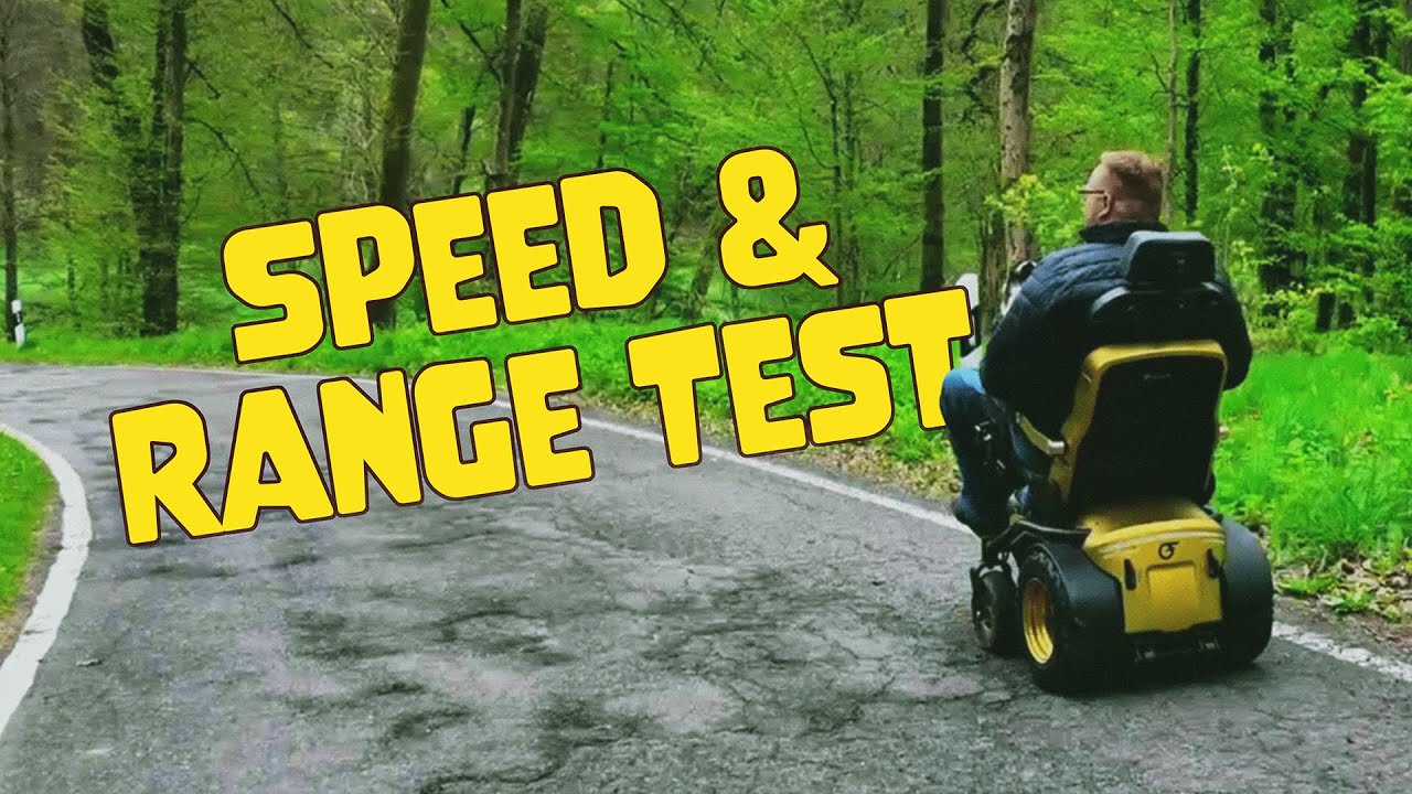 Series 5 Powered Wheelchair SPEED & RANGE Test - How Far Can It Go?