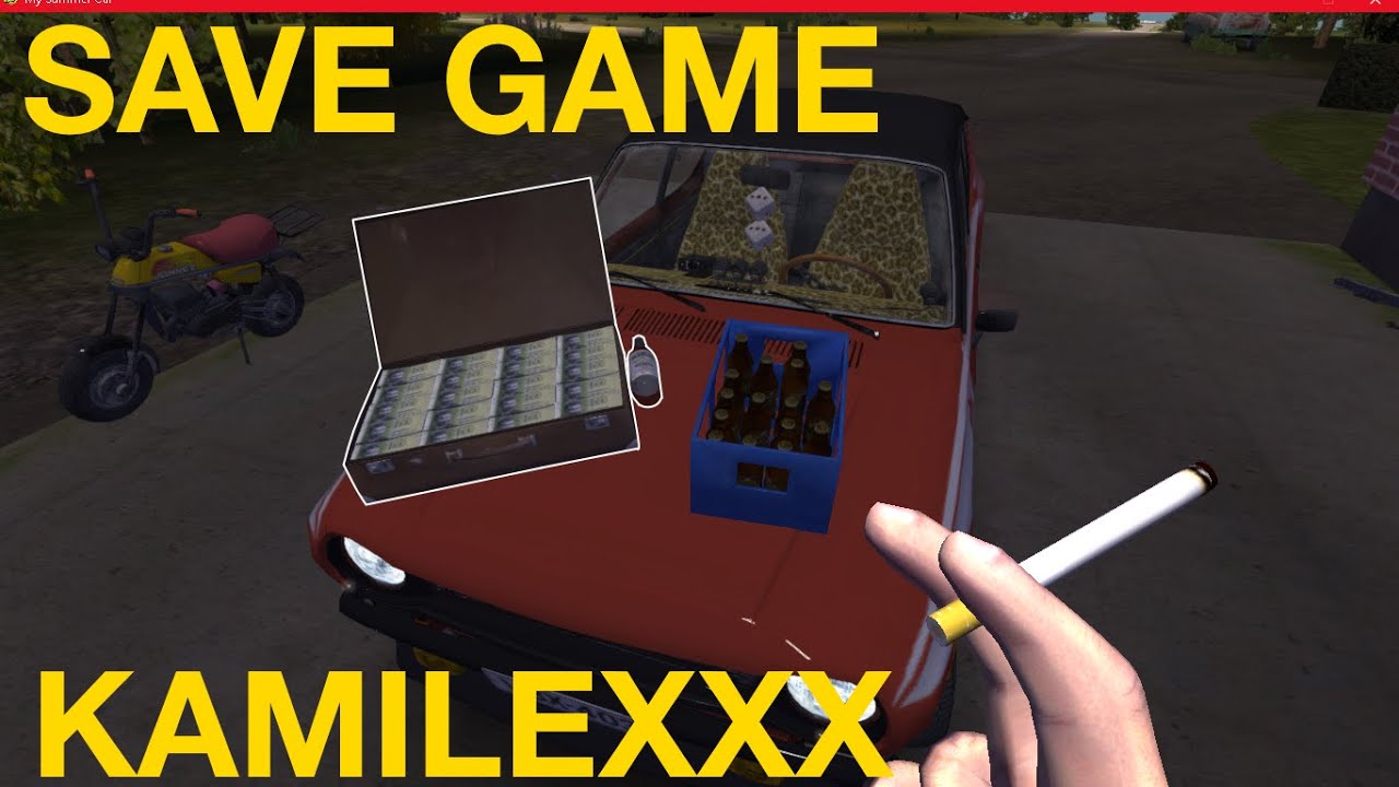 My Summer Car - Save Game - GT + PNIĄNDZE I INNE !