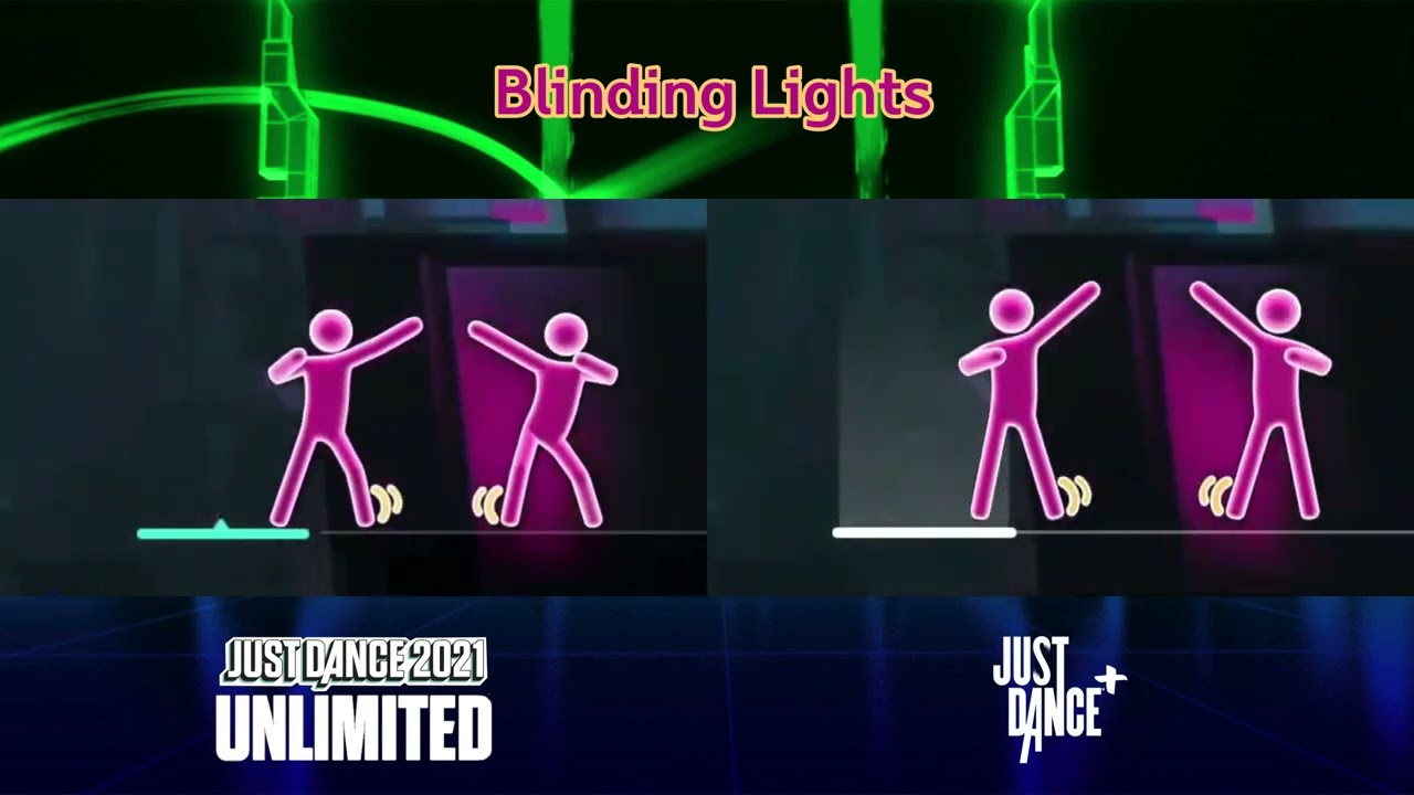 Just Dance | Pictograms Comparison | Blinding Lights