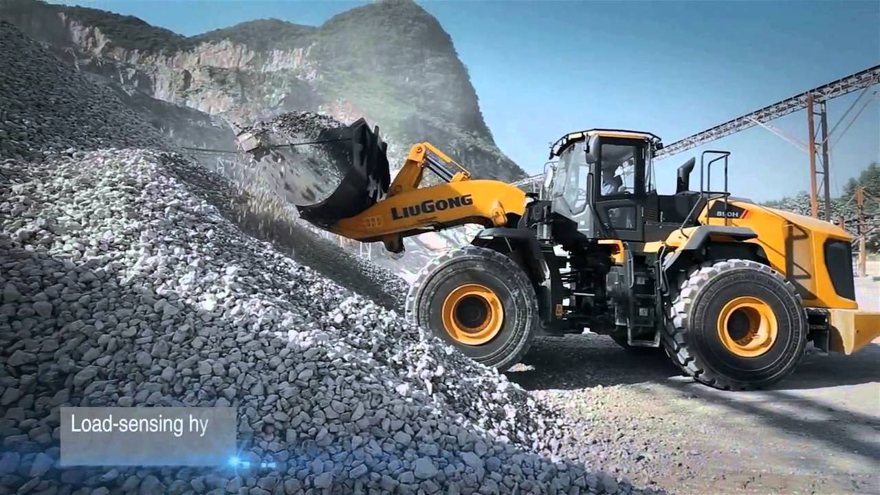 LiuGong bányagépek - 30 és 50 tonnás homlokrakodó, 70 t-s kotró