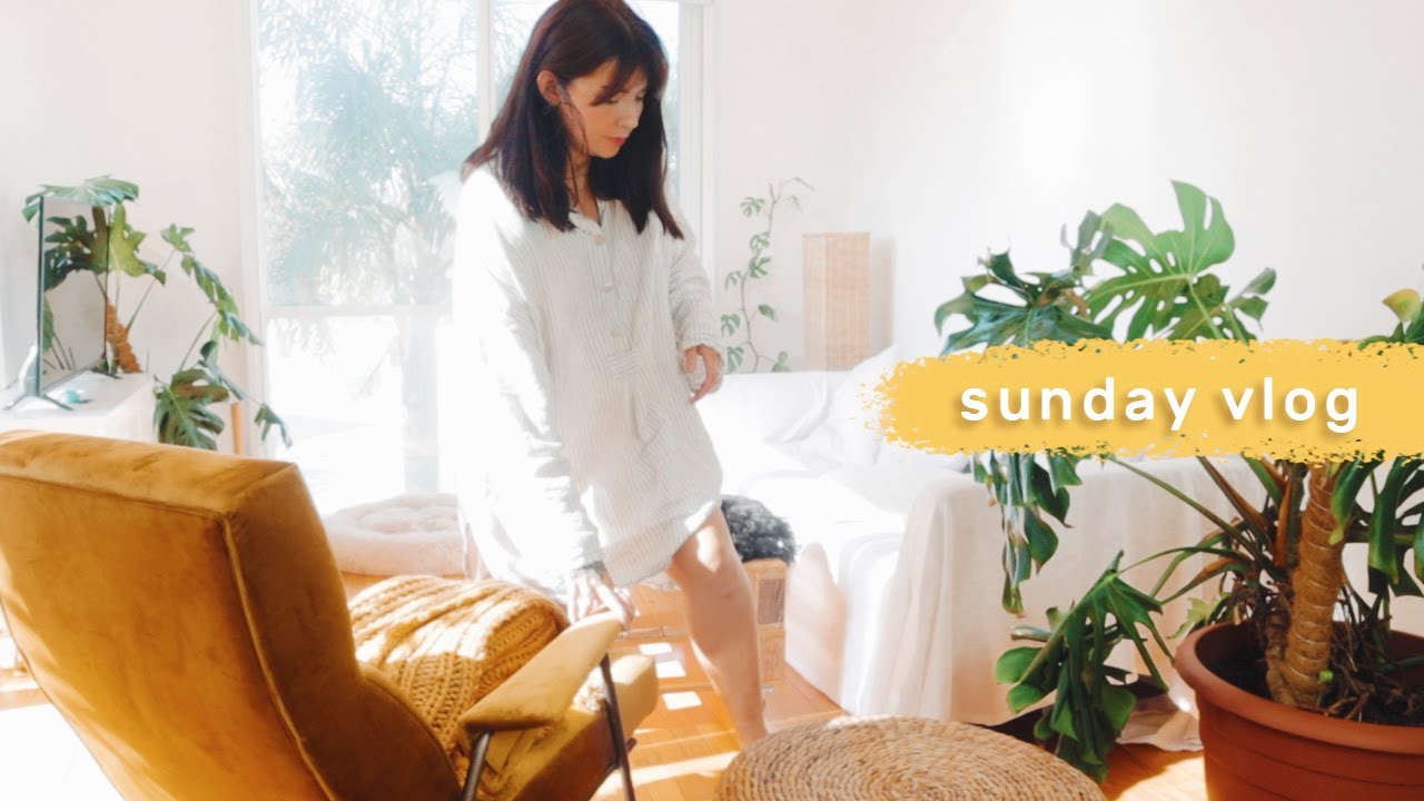 a relaxed sunday vlog // settling in
