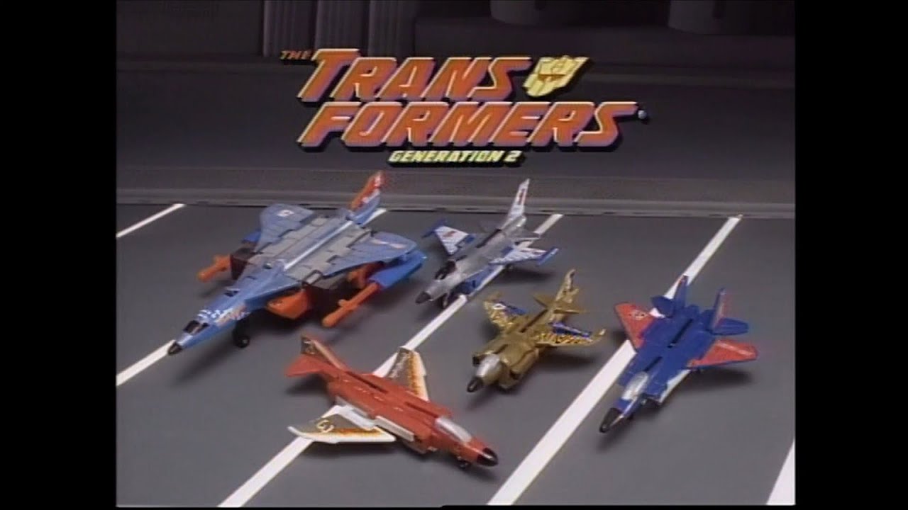 Transformers Generation 2 Aerialbots and Combaticons Commercial (DVD)