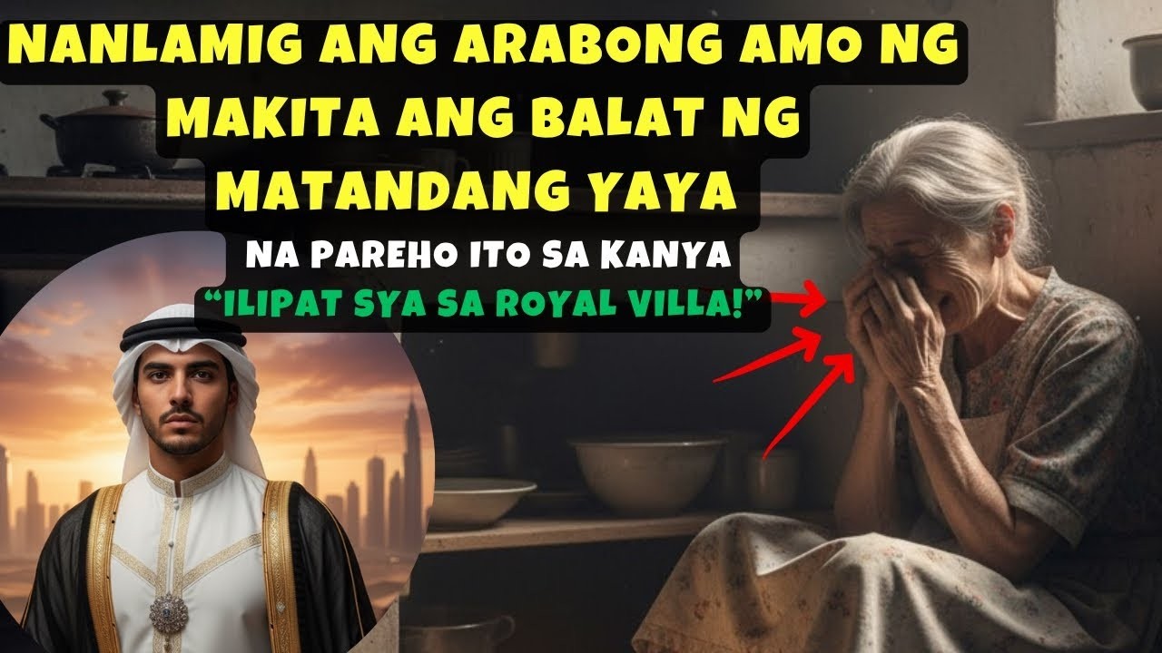 NANLAMIG ANG ARABONG AMO MAKITA ANG BALAT NG MATANDA PINAY YAYA, KAGAYA IYON NG SA KANYA