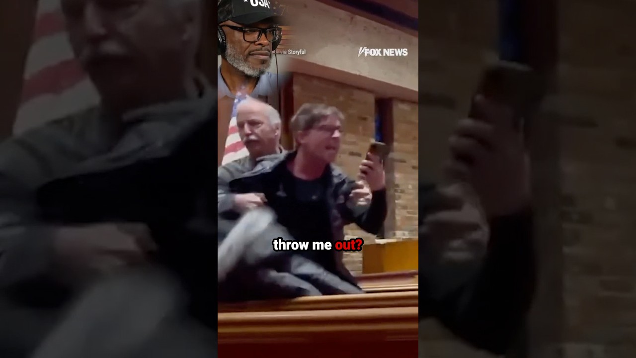 Synagogue Gets AMBUSHED by ICE Protester 🤦🏿‍♂️
