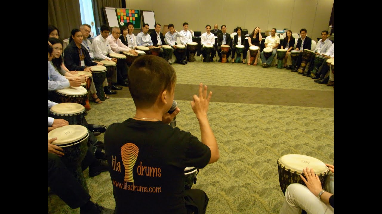 Drumming Team Bonding Activity