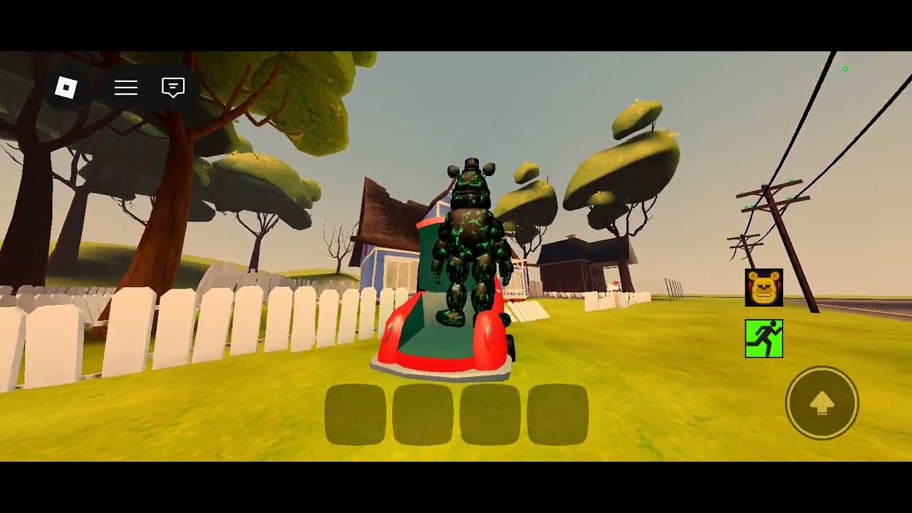 Playing run from fast fredbear act 1!