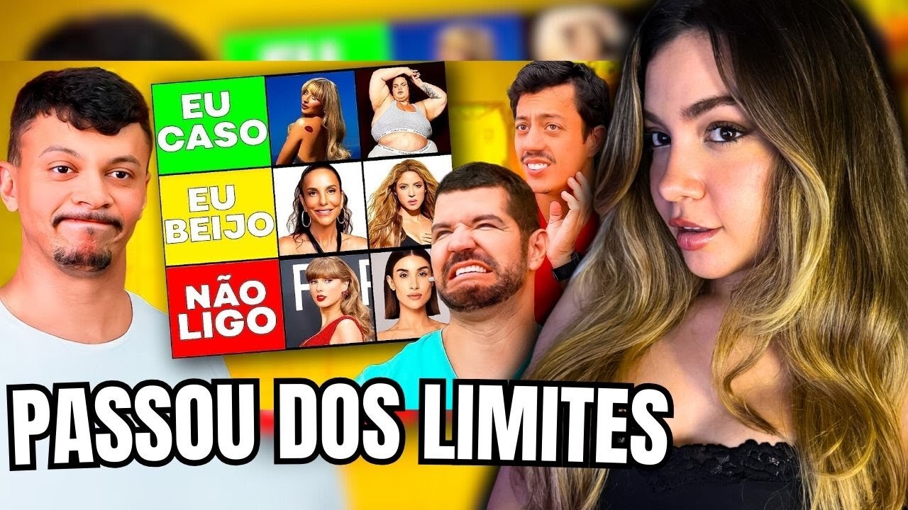 🚨 GRAVE: RANKEANDO PESSOAS QUE SENTIMOS ATRAÇÃO 😳 – TIER LIST | React