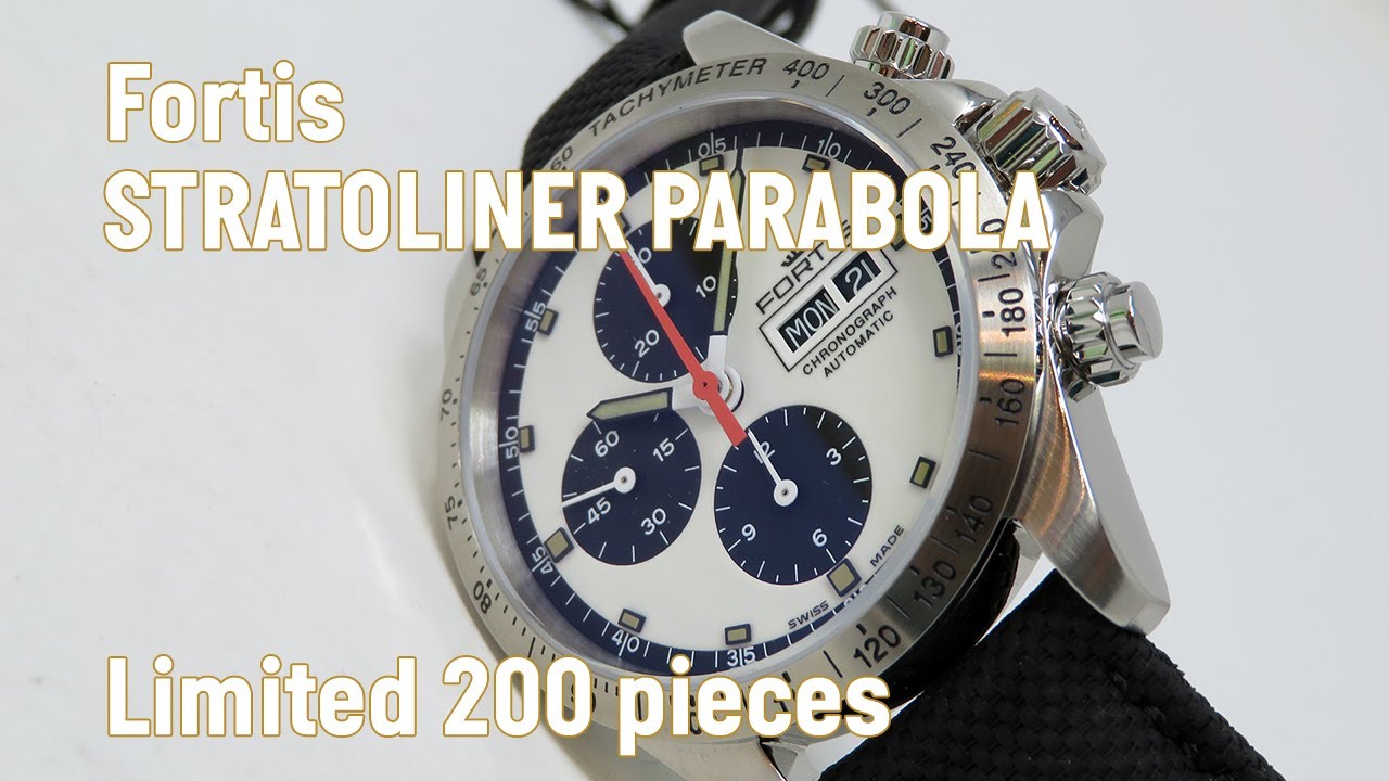 Fortis STRATOLINER PARABOLA CHRONO PANDA Limited 200 pieces