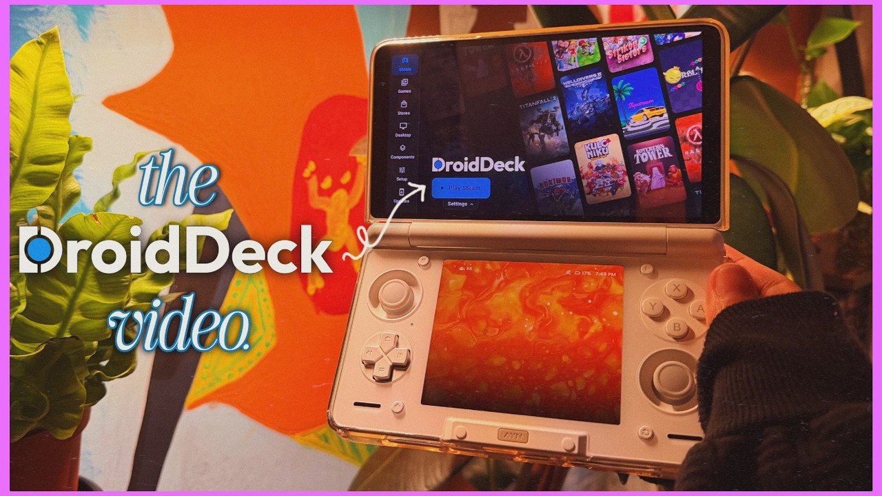 the droiddeck video.