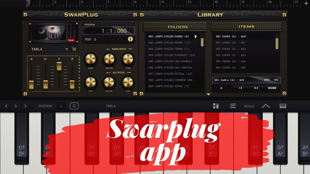 SwarPlug app review | Best vst plugin app on iOS for indian instruments