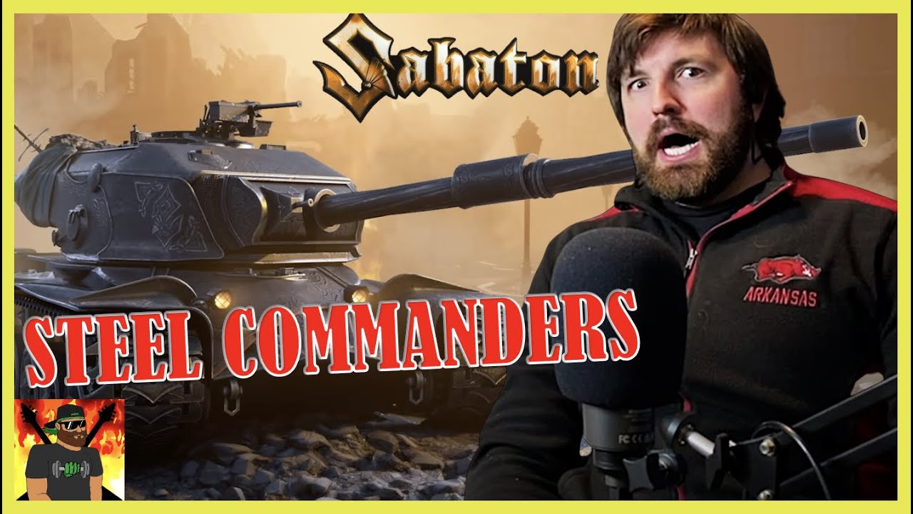 BIG TANK SOUND!! | SABATON - Steel Commanders (Official Music Video) | REACTION