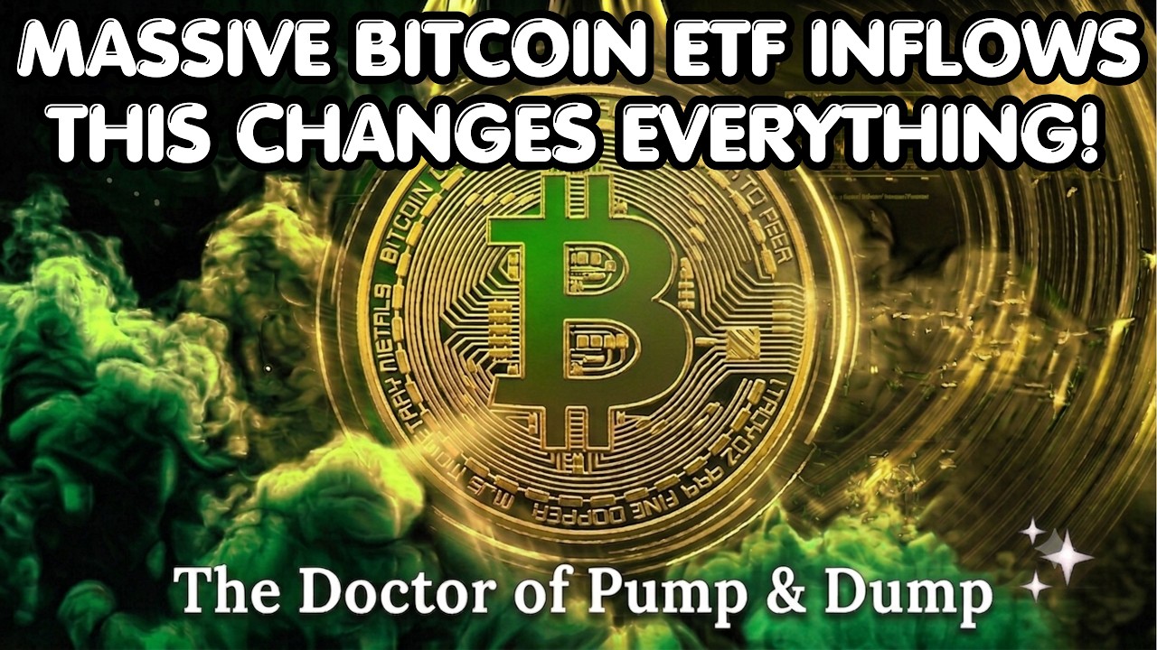 Обновление по BTC: Массовый приток средств в биткоин-ETF &mdash; это меняет всё!