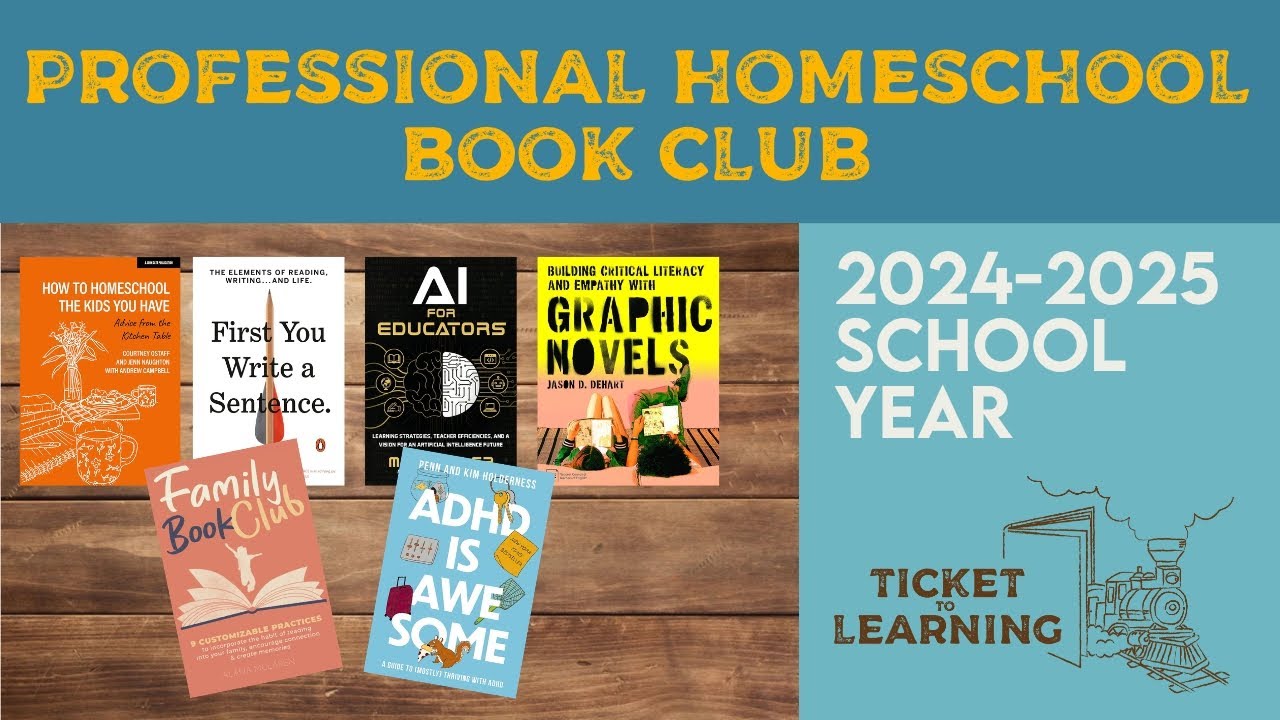 BIG ANNOUNCEMENT | Professional Homeschool Book Club 2024-2025