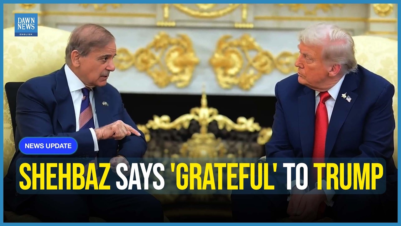 Pakistan PM Shehbaz Says 'Grateful' To US President Trump For Pausing Project Freedom