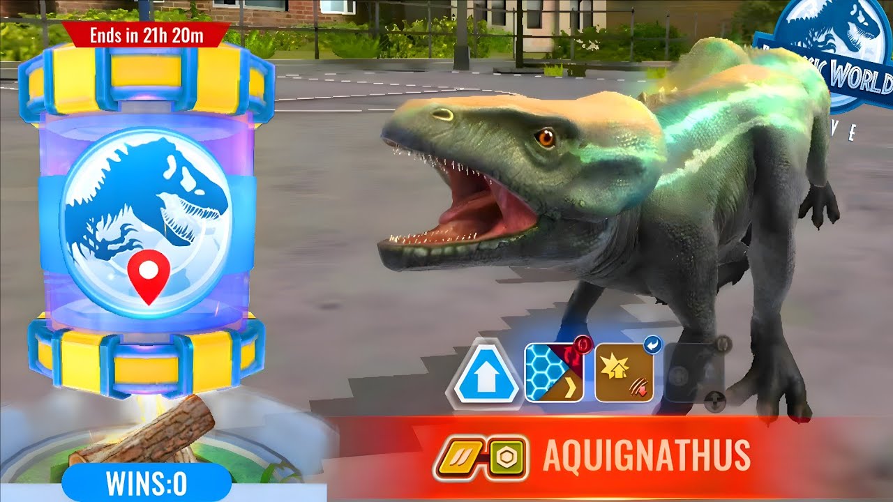 MAX Level AQUIGNATHUS vs. 26 Level INDOLYCAN - The Ultimate Showdown || Jurassic world alive