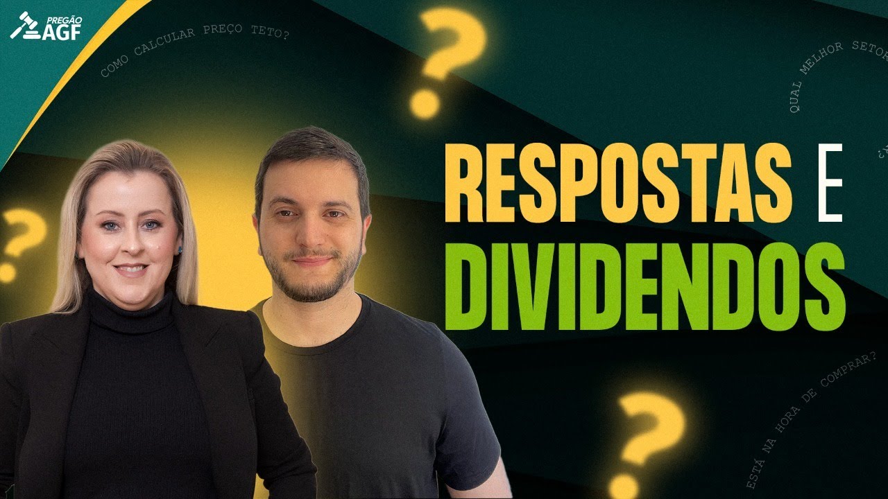 [PREGÃO AGF - 09/11/2023] Respostas e Dividendos