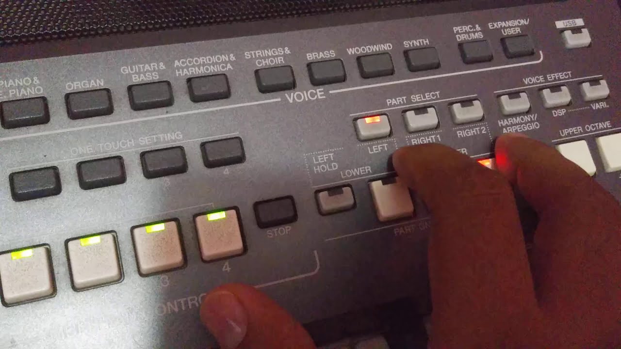 Tutorial- Como usar Piano Yamaha PSR-S670 sonidos para iglesias.