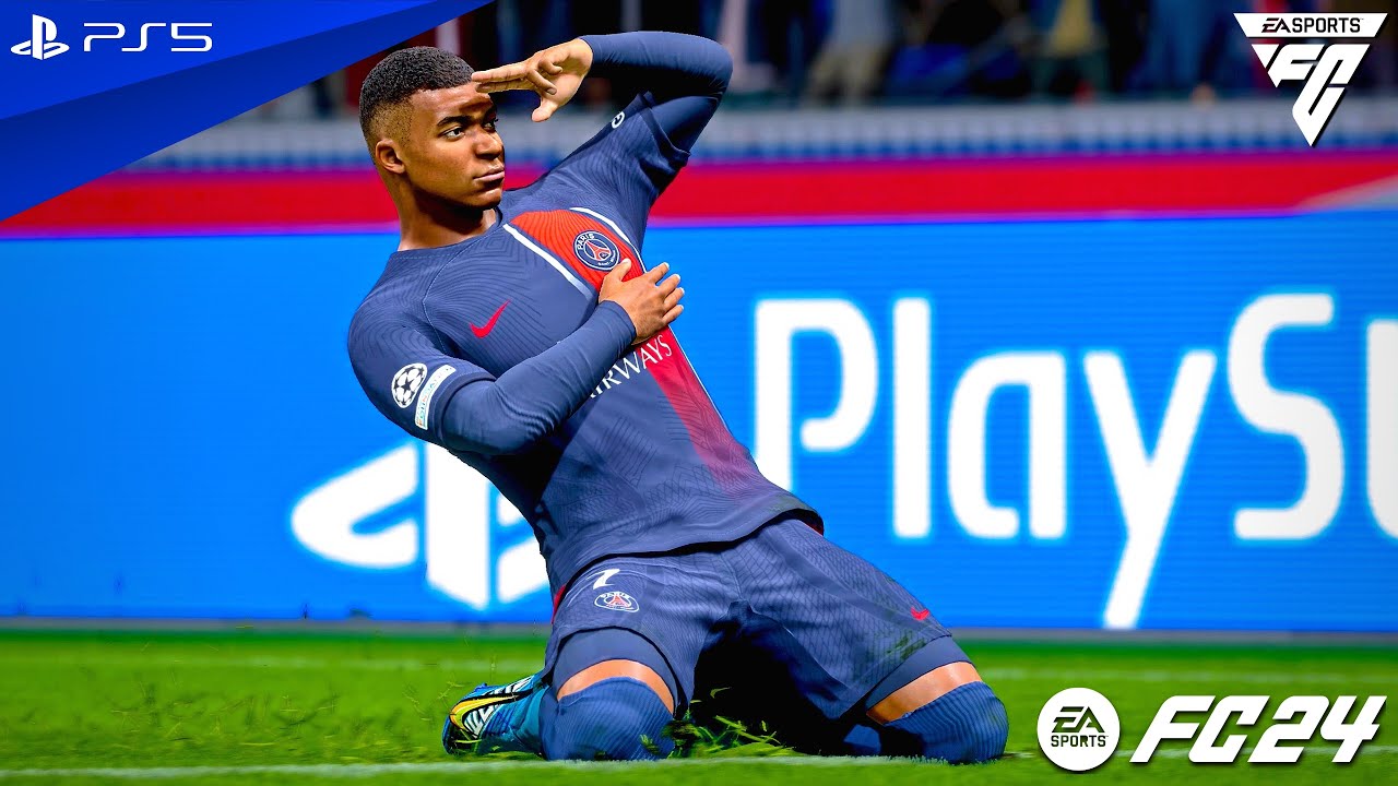 FC 24 - Paris SG vs. Real Sociedad - Champions League 23/24 RO16 1st Leg Match | PS5™ [4K60]