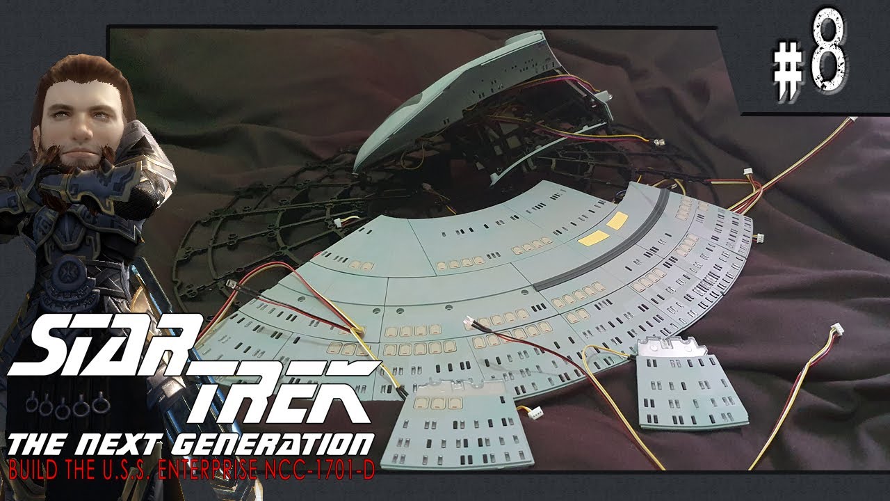 Resuming Construction // Build the U.S.S. Enterprise NCC-1701-D #8