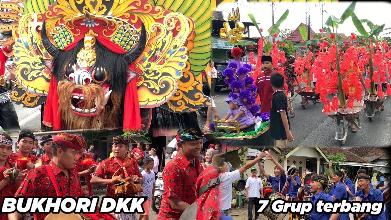 ARAK-ARAKAN KEMBANG ENDOG DESA SRATEN BERSAMA 7 GRUP TERBANG