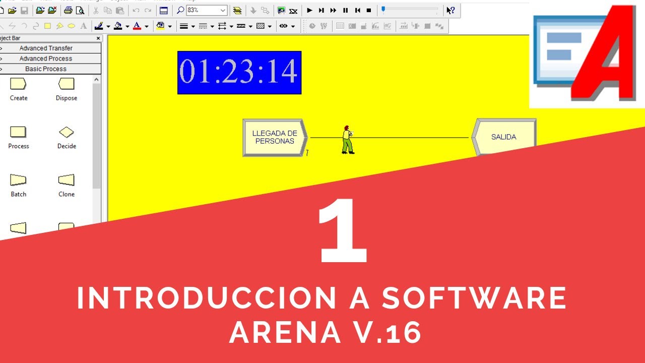 01. INTRODUCCION A SIMULACION EN SOFTWARE ARENA V.16