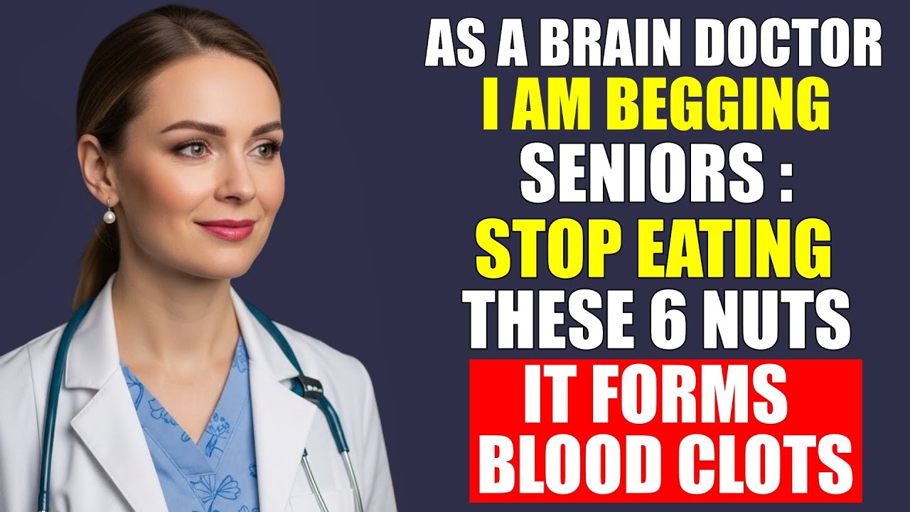 [As a BRAIN Doctor, I’m SHOCKED: THESE 6 Nuts Raise Stroke Risk Overnight | Senior Health Tips]