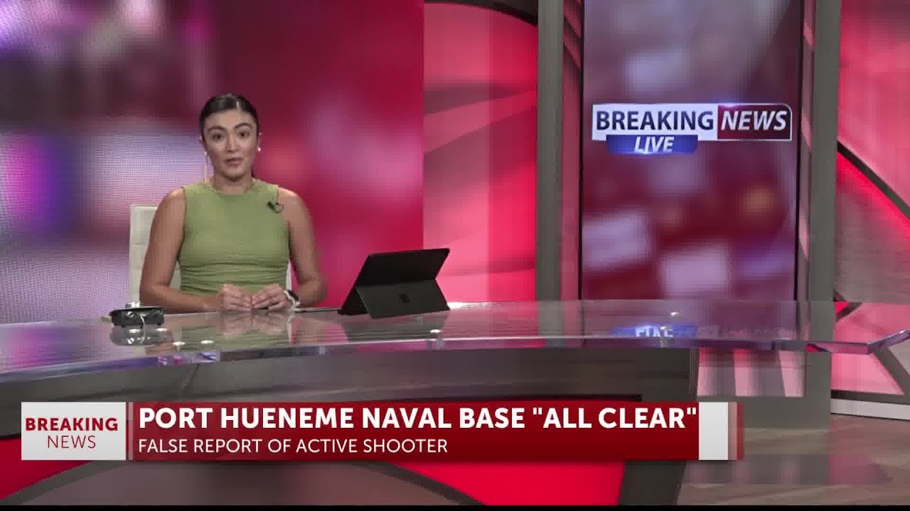 Naval Base Ventura County Port Hueneme cleared from lockdown for reported active shooter