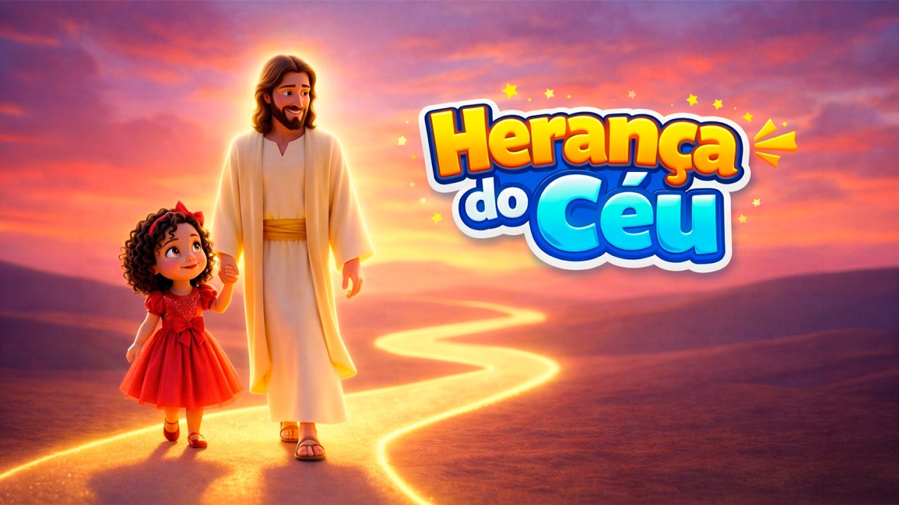 Herança do Céu 🎀✝️ | Música Infantil Cristã | Animação 3D