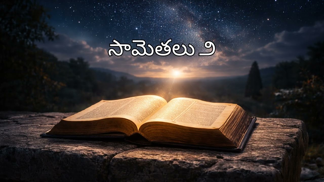 సామెతలు | Proverbs Audio telugu bible