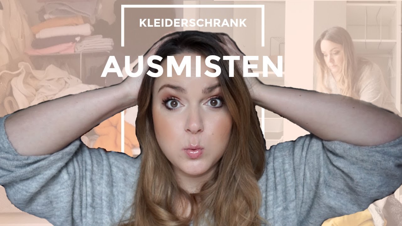 KLEIDERSCHRANK AUSMISTEN & KLEIDUNG AUSSORTIEREN & AUFR&Auml;UMEN - Marie Kondo inspired
