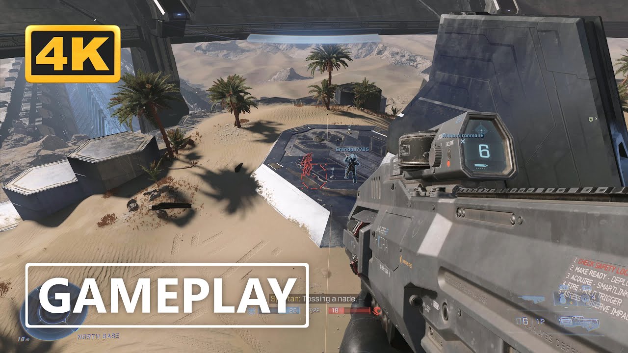 Halo Infinite Xbox Series X Fiesta Gameplay 4K