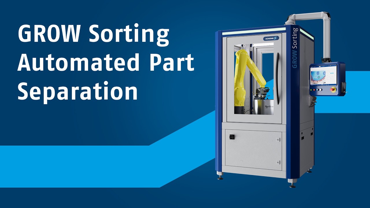 GROW Sorting &ndash; Automation cell for part separation