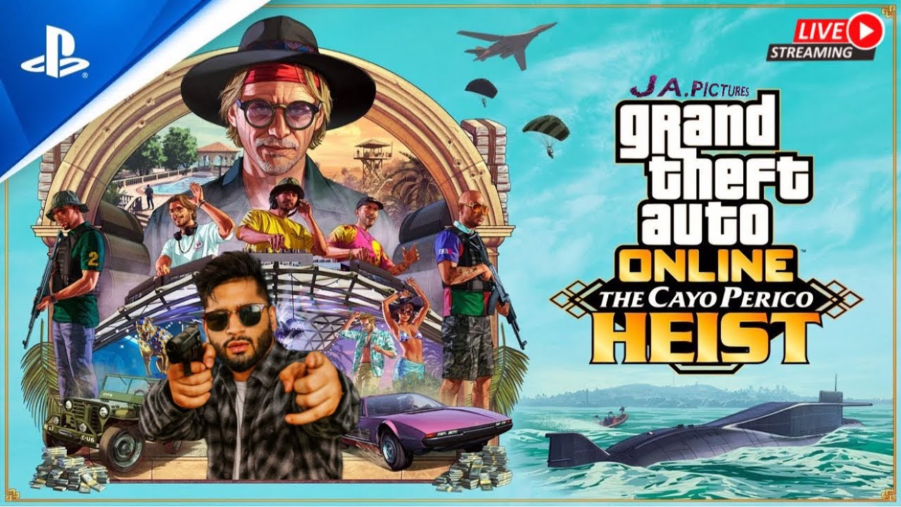 GTA 5 online cayo perico heist | 🔴 livestream 2026  gameplay walkthrough ( Ps5 ) 4k60fps