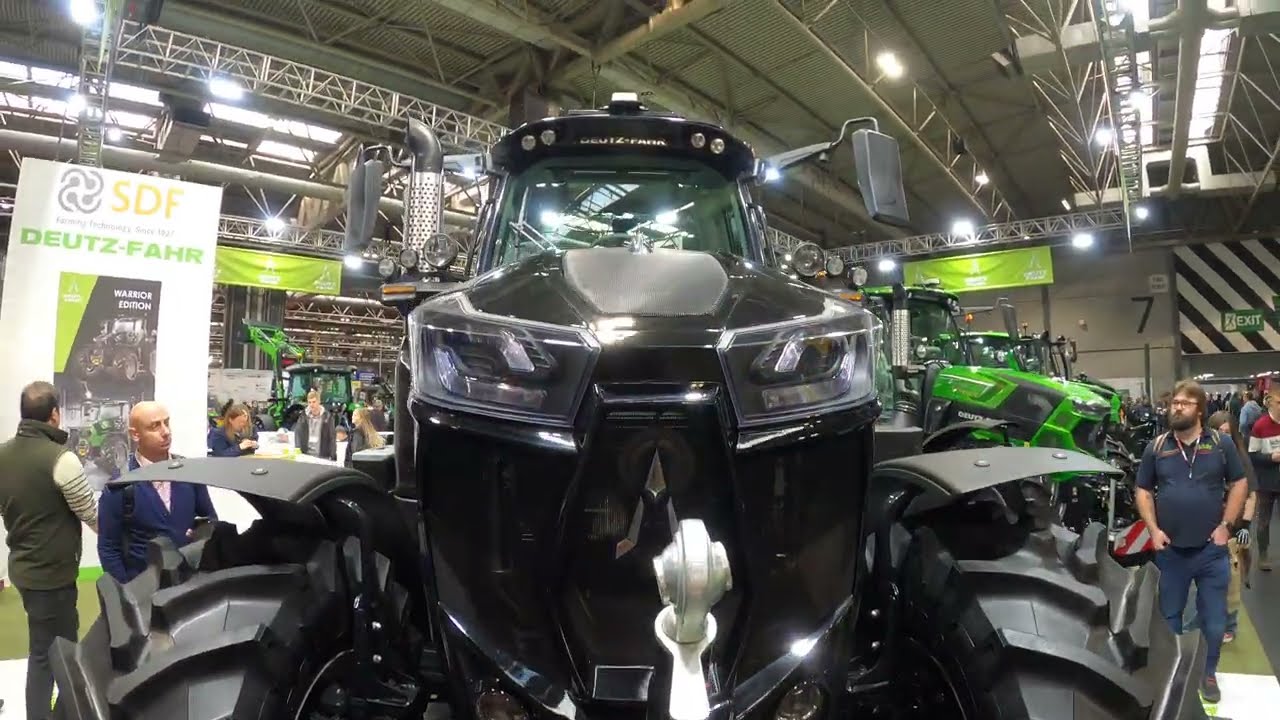 LAMMA Show 2025 Deutz-Fahr 7250 WARRIOR TTV Agrotron 6.1 Litre 6-Cyl Diesel Tractor (236 / 263 HP)