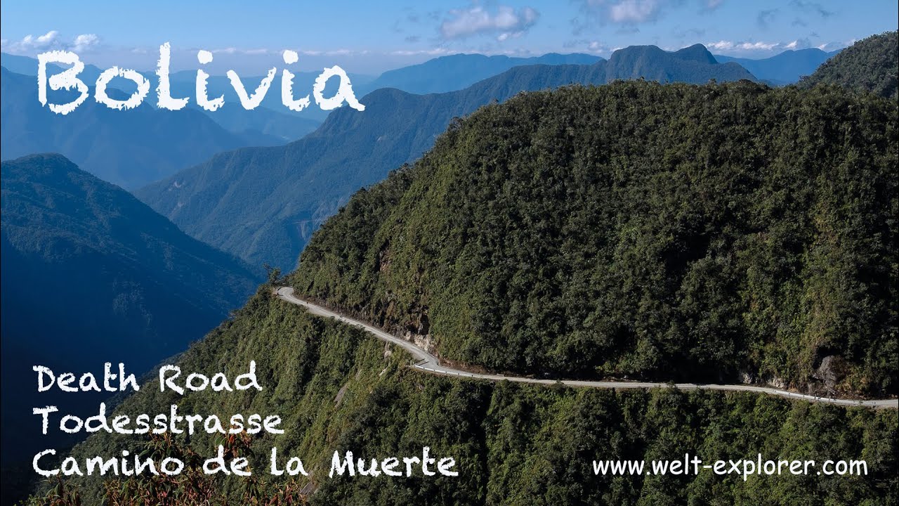 Bolivia: Camino de la Muerte, Death Road, Todesstrasse by Bike