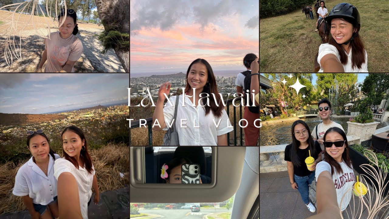 LAxHawaii Travel Vlog | maguro bros, being tourists, surfing